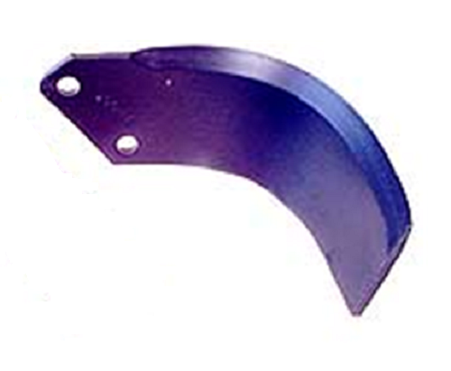 Howard Rotary Hoe Blade LH Speed - Dimensions: 205mm, 130mm, 20mm Thickness: 7mm
