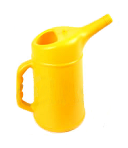 Measuring Jug - 5 Litre Capacity (10.5 US Pints = 1.3 US Gals) - White Plastic